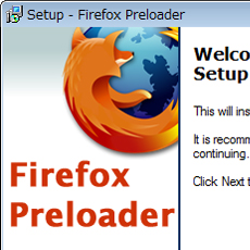 Firefoxの起動を速くする「Firefox Preloader」の実力とは？